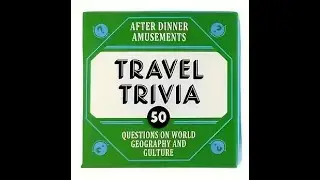 R&egrave;gle du jeu Travel Trivia