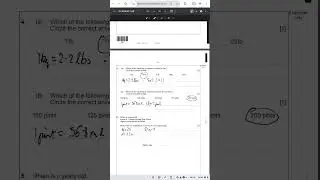 Complete Work Through of the WJEC Unit 1 Non-Calculator Intermediate Tier Maths Exam from 2023