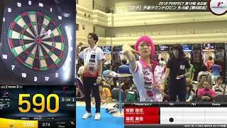 牧野百花 vs 森田美佳【女子予選ラウンドロビン R-5組 第6試合】2018 PERFECTツアー 第15戦 名古屋