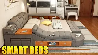 SMART BED TECHNOLOGY : Smart Home Automation 2021 | Modern Homes Tour - Part 8
