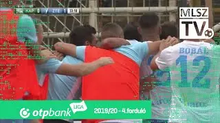 Barczi D&aacute;vid g&oacute;lja a Kaposv&aacute;ri R&aacute;k&oacute;czi FC &ndash; ZTE FC m&eacute;rkőz&eacute;sen