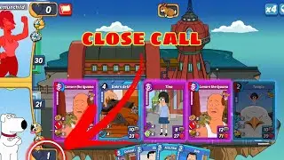 Animation throwdown - close win with player nearly twice my size
