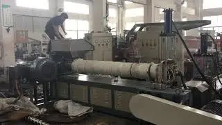 Crushed PE-PP Film Recycling Granulator Set