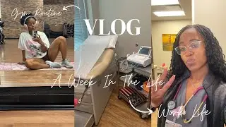 A WEEK IN THE LIFE of a OB/GYN MEDICAL ASSISTANT VLOG | 4 AM WORK AND GYM ROUTINE