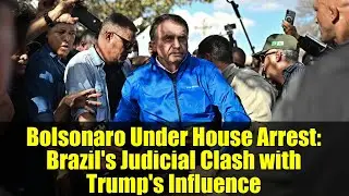 Bolsonaro Under House Arrest: Brazil's Judicial Clash with Trump's Influence