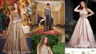 beautifull heavy long #shirts/#gowns/#maxies with different cuts and work for #wedding/#party.