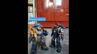 El dia a llegado ... #joytoy #warhammer40k #historias #misterio #hermanos #ultramarine #astartes