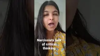 Narcissists lack critical thinking #healing #narcissist #empath #abuse #infj #spirituality #chakras