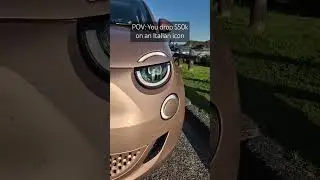 The Fiat 500e 🇮🇹  #italy #fiat #cars #cartok  #automobile #electricvehicle