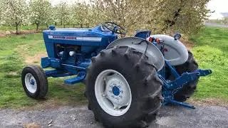 Ford 5000 Model Row Crop Tractor - 69 Horse Power Diesel Engine - Mfg. in Michigan from 1965 -1976