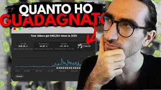 QUANTO HO GUADAGNATO NEL 2025 da CONTENT CREATOR
