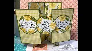 Double Flip-out, Floating Circle Card. What a mouthful!