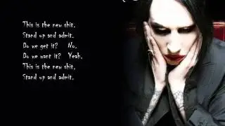 Marilyn Manson- This is the New Shit (lyrics)