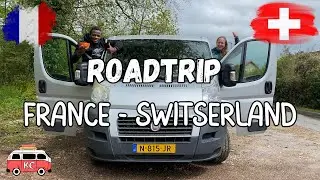 Автопутешествие из Франции 🇫🇷 в Швейцарию 🇨🇭 | Путешествие для межрасовой пары | VanLife