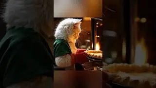 Cat cooking vibes 😋