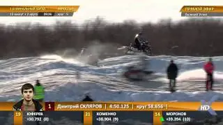 Чемпионат России по кроссу на снегоходах. 3 этап. 07.03.15 г. В. Устюг.  1 финал Взрослые