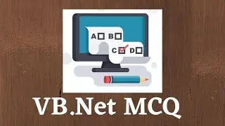 #VB.Net #MCQ
