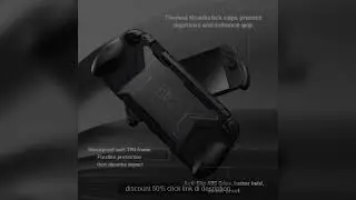 PlayVital BEYOND-GRIP Dockable Cover with Dust Cover Sets for Nintendo Discount 50%