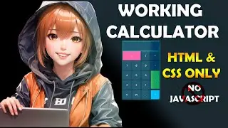 🔥 Working Calculator Using Html & CSS ONLY l Multi Coder x🔥