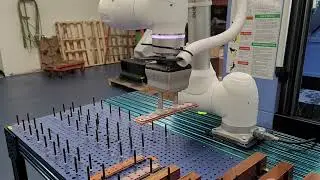 Naso Corp automation. Phase 1. Doosan DNM 4000 with Doosan M1013 robot.