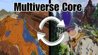 PLUGIN DE MUNDOS PARA TU SERVIDOR DE MINECRAFT | Multiverse Core