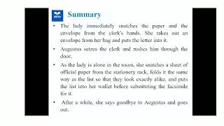 augustus does his bit summary