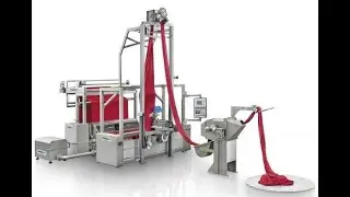 Textile Slitting Machine, Knit Fabric Slitting Process (Knit Garments) @TextileTV