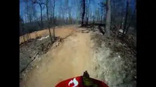 Green(easiest) Gravity Trail at Coldwater Mountain: 402Trails Trail Design & Construction