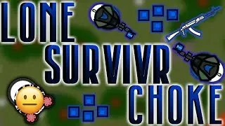 HIGH DAMAGE FAIL as Lone Survivr in surviv.io 50v50!! 😥😓😓