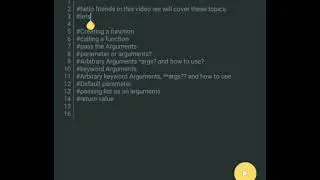 complete function in python part-1 tutorial #python #PyCoder