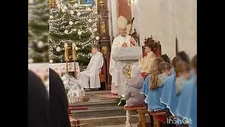 Homilia bpa Stanisława Salaterskiego i poświęcenie odnowionych figur - 6.01.2026 r. w Gręboszowie