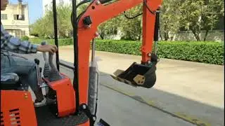 1.2T pure electric mini excavator LT12EV with Lithium battery.