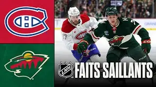Canadiens vs Wild | Faits saillants
