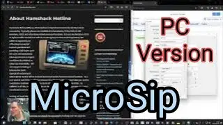 Microsip Set Up  - Hamshack Hotline