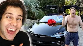 Surprising Son With Dream Car!|Подарил Сыну Машину Мечты/ДЭВИД ДОБРИК РУССКИЕ СУБТИТРЫ
