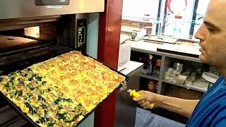 Отличная пицца на кусочки и Arepas в Риме #subscribe @Roma food Street Food Pizzeria