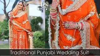 Traditional Punjabi Wedding Suit | Bridal Suit Collection By Prabhjot&rsquo;s Designer Studio