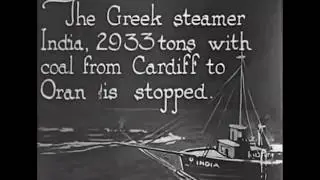 Archival Video of World War One German U-boat, U-35