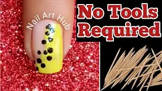 Nail art using TOOTHPICK | Toothpick nails | Nail Art Hub