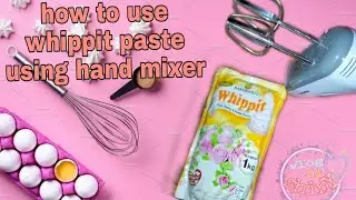 Whippit with exact measurement using hand mixer || great for frosting and topping for cakes