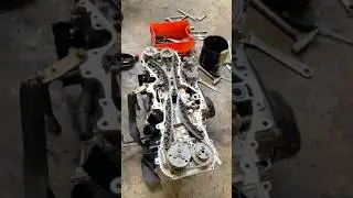 SUBARU XV // ENGINE TIMING CHAIN MARK #fypシ゚viral #youtubeshorts #mechanic #rebuild