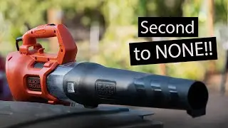 BEST LEAF BLOWER (That I own) Black & Decker BEBL750 9 amp 140 mph 450 cfm blower
