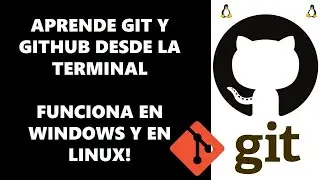 Usa Git y GitHub desde la terminal. Sube un proyecto ya existente a GitHub. Windows y Linux.