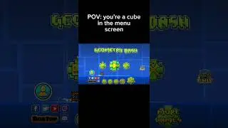 POV your a cube #geometrydash #gdmeme #memes #funny #sybau #gd #shorts #viral