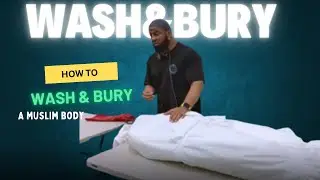 Part1. How To Wash & Bury A Muslin Body ☪️ ||Speaker|| Shiekh Ahmad Hraichie, Muslim Undertaker ||😭