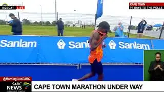 Stephen Mokoka wins the 2021 Cape Town marathon