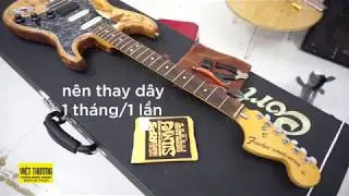 [vietthuongbmt.vn] Hướng dẫn thay dây cho Electric Guitar và Acoustic NHANH và ĐÚNG CÁCH!!!
