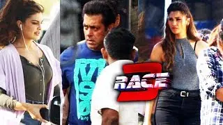 RACE 3 Shooting In Mumbai | Salman Khan, Jacqueline, Daisy Shah | On Location