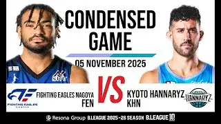 Fighting Eagles Nagoya vs. Kyoto Hannaryz - Condensed Game
