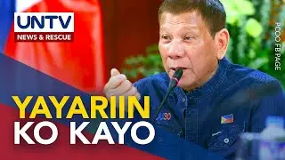 Pangulong Rodrigo Duterte sa PhilHealth: &lsquo;Yayariin ko kayo&rsquo;